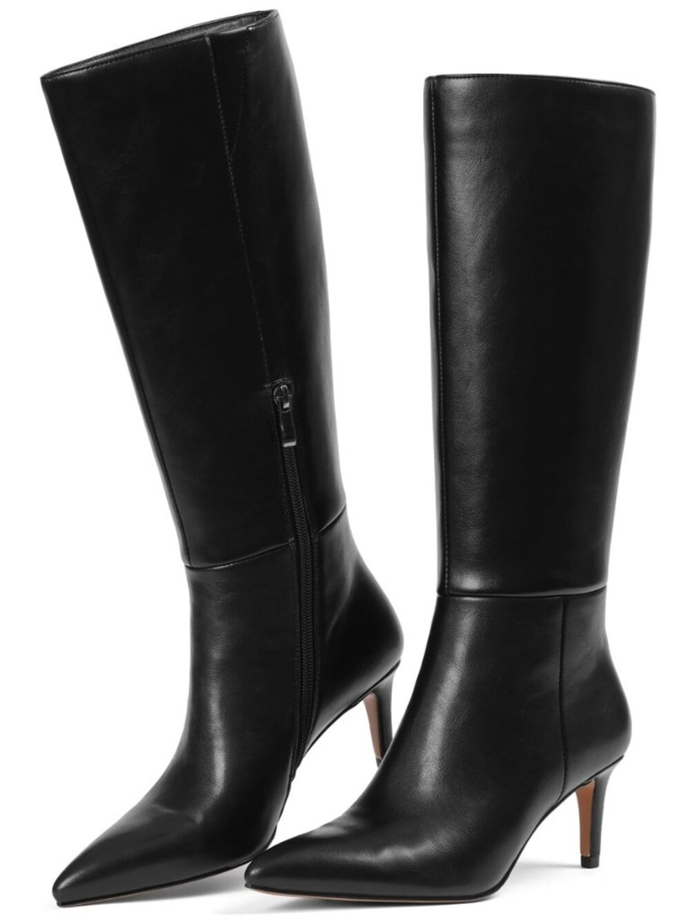 Knee High Boots for Women Pointed Toe Stiletto Heel Fall Boots